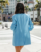 Binx Pocketed Blazer - Electric Blue InsStreet